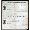 Image 1 : National Bank of South Africa Specimen Exchange Pair.