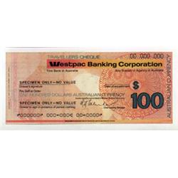 Australian Traveler's Checks. 