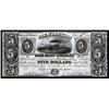 Image 1 : Maryland. Franklin Rail Road Company Obsolete Banknote.