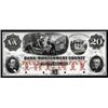 Image 1 : Pennsylvania. Bank of Montgomery County Obsolete Proof Note.