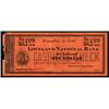 Image 1 : Loveland National Bank 1907 Depression or Panic Scrip Note.