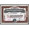 Image 1 : Michigan Copper Mining Stock.