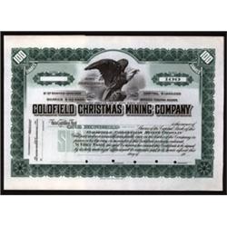 Goldfield Christmas Mining Company.