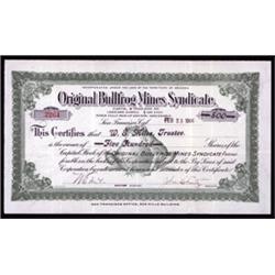 Original Bullfrog Mines Syndicate. 