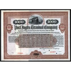 Port Inglis Terminal Co. Specimen Bond.