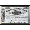 Image 1 : Hanover & York Rail Road Co. Stock Certificate.