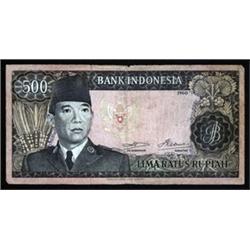 Republik Indonesia Banknote Assortment.