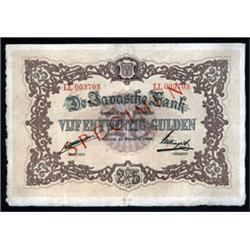 De Javasche Bank - 1876 Issue.