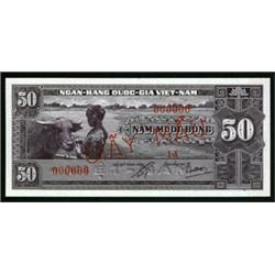 National Bank of Vietnam Specimen Pair