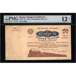 Transport Certificates, 1923-24 Issue.