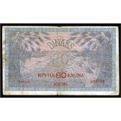 1919 Krone Provisional Issue.