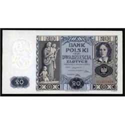 Bank Polski, 1936 Issue.
