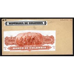 Landing of Columbus Proof Vignette.