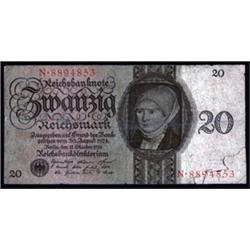 Reichsbanknote - 1924 Issue.
