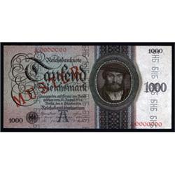 Reichsbanknote - 1924 Issue.