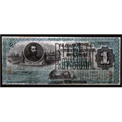 Billete Provisional Banknote Pair.