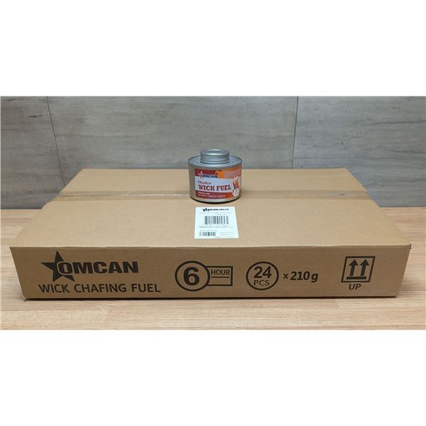 6-Hour Chafer Wick Gel, Omcan 44580 - Lot of 24 | L7L3,L7R3