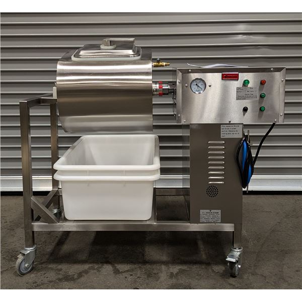 Vacuum Tumbler Meat Marinator, Omcan 41514 | R1-1