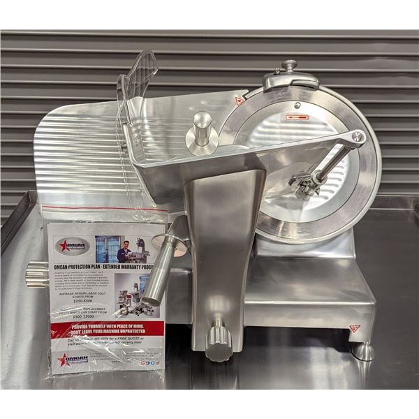 14" Belt Driven Economy Meat Slicer, Omcan 23544 | MR3-2