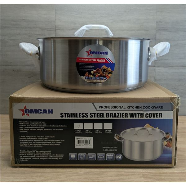 15qt Brazier, Omcan 80427 | R4-2