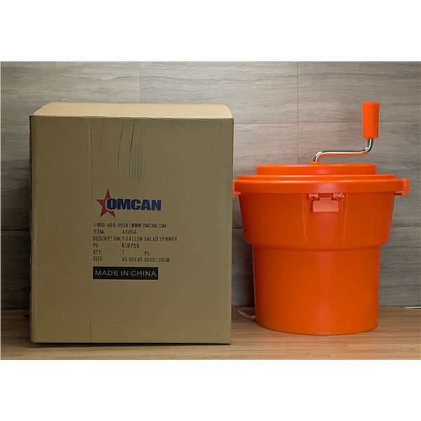 19L Salad Spinner, Omcan 43454 | R5-1