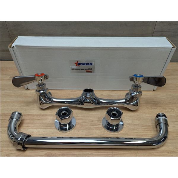 12" Spout Swing Nozzle Faucet, Omcan 23516 | L6CR4