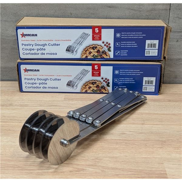 5-Wheel Expandable Dough Cutter, Omcan 81192 | L4CR7-4