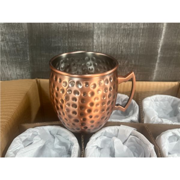 16oz Moscow Mule Cups, Arcoroc CHA36 - Lot of 12 | CC4