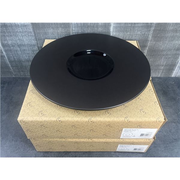 12"  Moon Plates, Chef & Sommelier S1113 - Lot of 12 | ML3-2