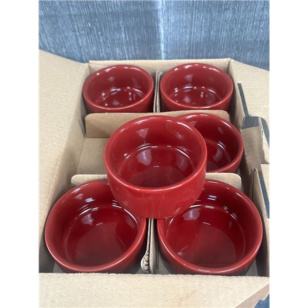 2.5" Purity Red 2oz Bowl, Chef & Sommelier S1071 - Lot of 24 | L6CR2
