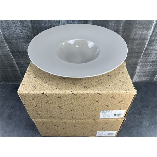 12" Taupe Savor Plates, Chef & Sommelier S1115 - Lot of 12 | ML3-2