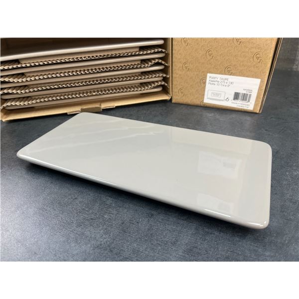 Taupe Platters, Chef & Sommelier S1069 - Lot of 12 | L6CR3