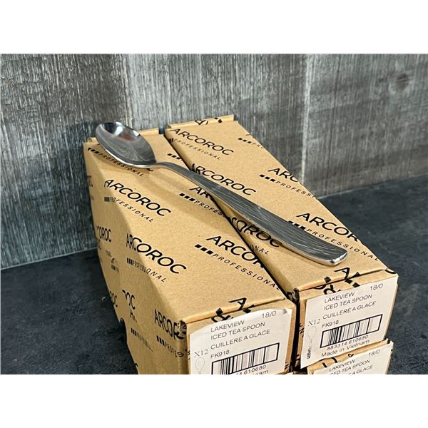 Lakeview Ice Tea Spoons, Arcoroc FK928  - Lot of 48pcs |
