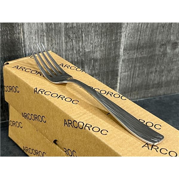 Lakeview Salad Forks, Arcoroc FK929  - Lot of 24pcs | L6CR5