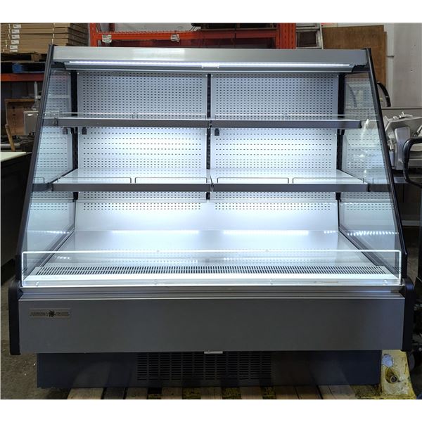 Hydra Kool KGLOF-60SA 61" Grab-N-Go Refrigerated Open Display | 6020/R8FL