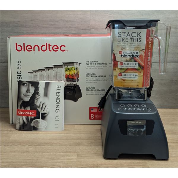 Blendtec CTB2 Classic 575 Five-Speed Blender | MR1-2,3