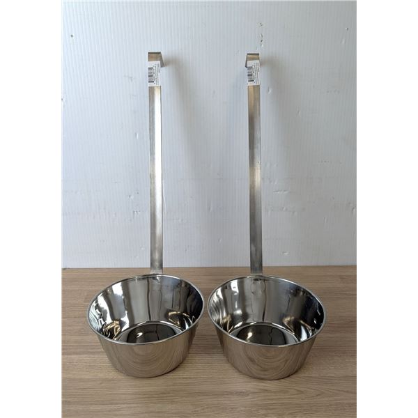 1qt Graduated Dipper Ladles, Omcan 80770 - Lot of 2 | L7L2