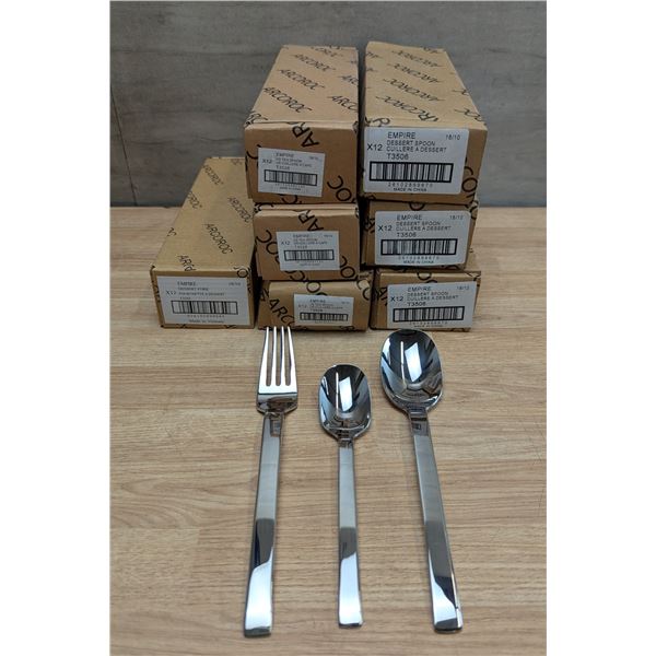 Arcoroc Empire Misc Cutlery - Lot of 84pcs (7 Boxes) | RackH