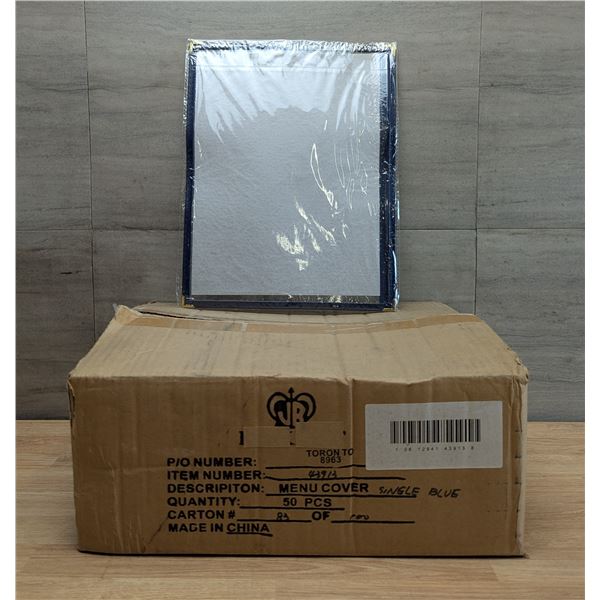 Johnson Rose Single Menu Covers - Lot of 50 (1 Case) | RackH