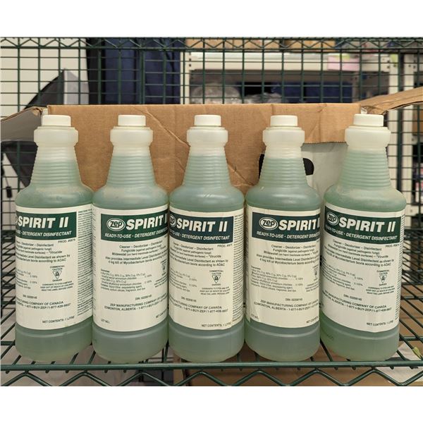 Zep Spirit II Ready to Use Detergent Disinfectant - Lot of 19 | FtG