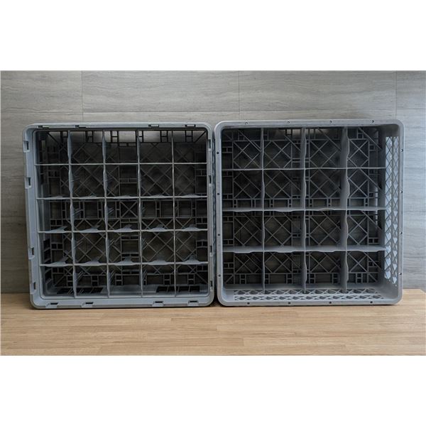 3" Cup Rack & 3-5/8" Glass Rack - Lot of 2pcs | FtG
