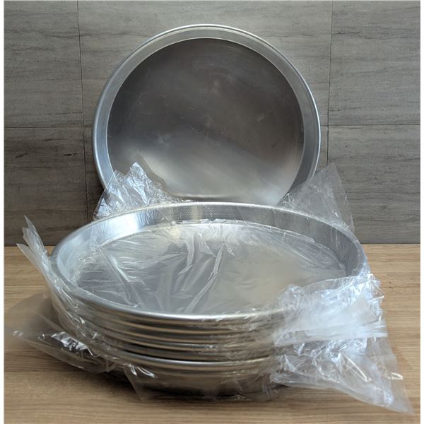 15" Aluminum Pizza Pans 1.5" Deep - Lot of 8 | FtD