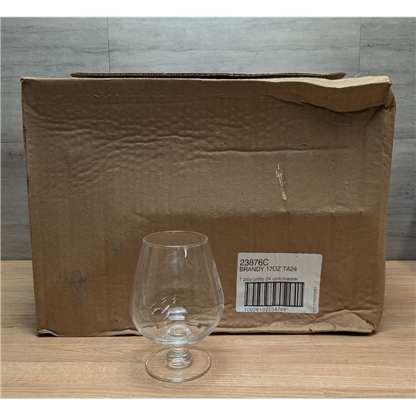 17oz Brandy Glasses - Lot of 21 (1 Case) | FtD