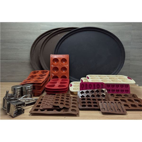 Assorted Silicone Molds , Muffin Pans & Misc | ML2-2/MC7