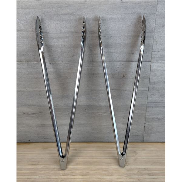 16" Spring Action Utility Tongs - Lot of 2 | JR 3465/