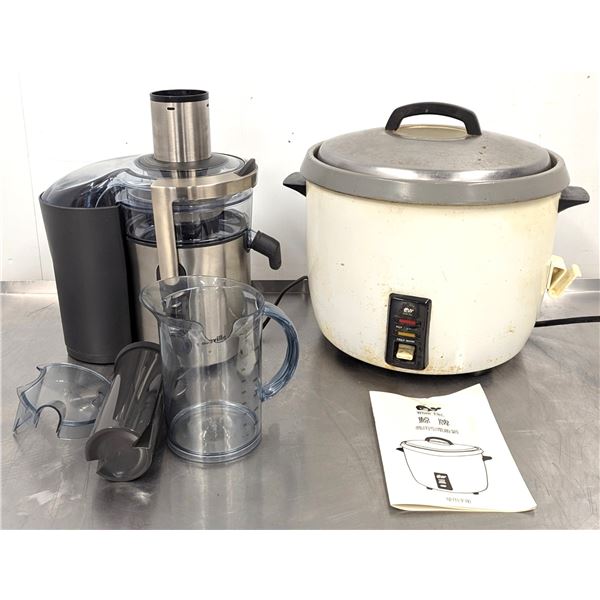 Juicer & Rice Cooker - Lot of 2pcs | C2/MR1-1