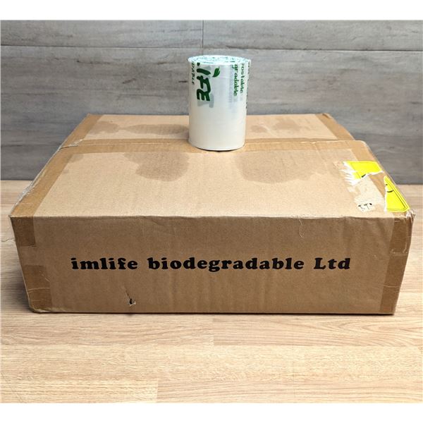 Imlife Biodegradable Compostable Kitchen Bags - Lot of 1000 (1case) | GJ3/Ft2