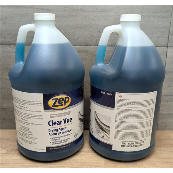 Zep Clear Vue Drying Agent, 4L - Lot of 2 | GJ5/RackH