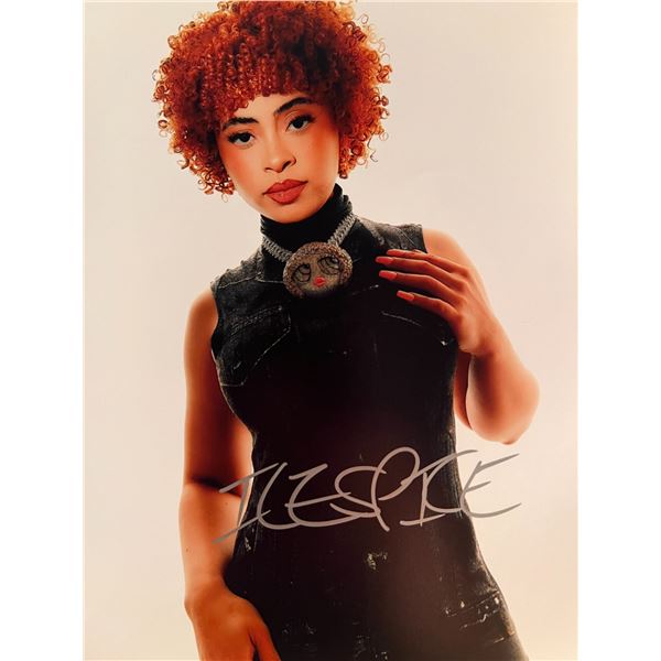 Rapper Ice Spice signed photo