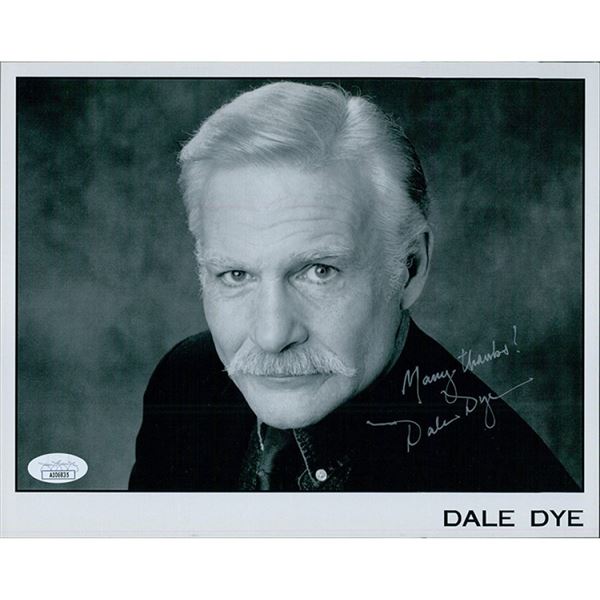 Rules of Engagement Actor Dale Dye signed photo. JSA Authenticated
